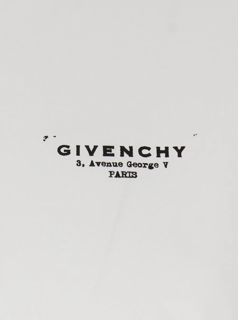 White Crewneck T-Shirt with Logo Detail sold by Lord & Taylor product image thumbnail 3