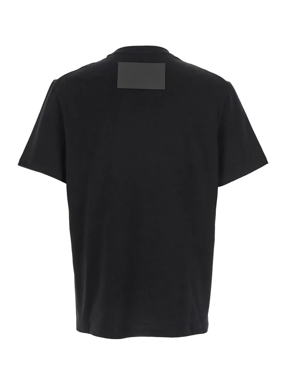 Black Crewneck T-Shirt with Rear Logo Patch sold by Lord & Taylor product image thumbnail 2