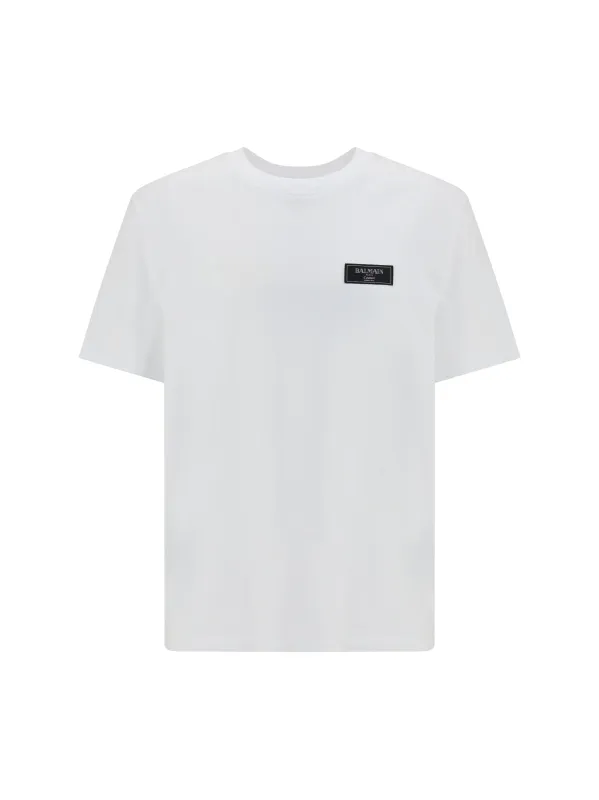 Logo T-shirt White made by Balmain