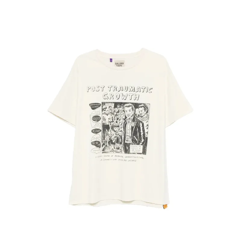 T-shirt Graphic Print Off-White made by Gallery Dept.