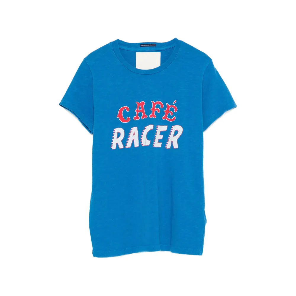 Round Neck Blue T-shirt sold by Lord & Taylor