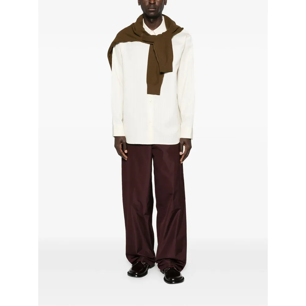 Beige Button-Up Shirt with Stripes sold by Lord & Taylor product image thumbnail 4