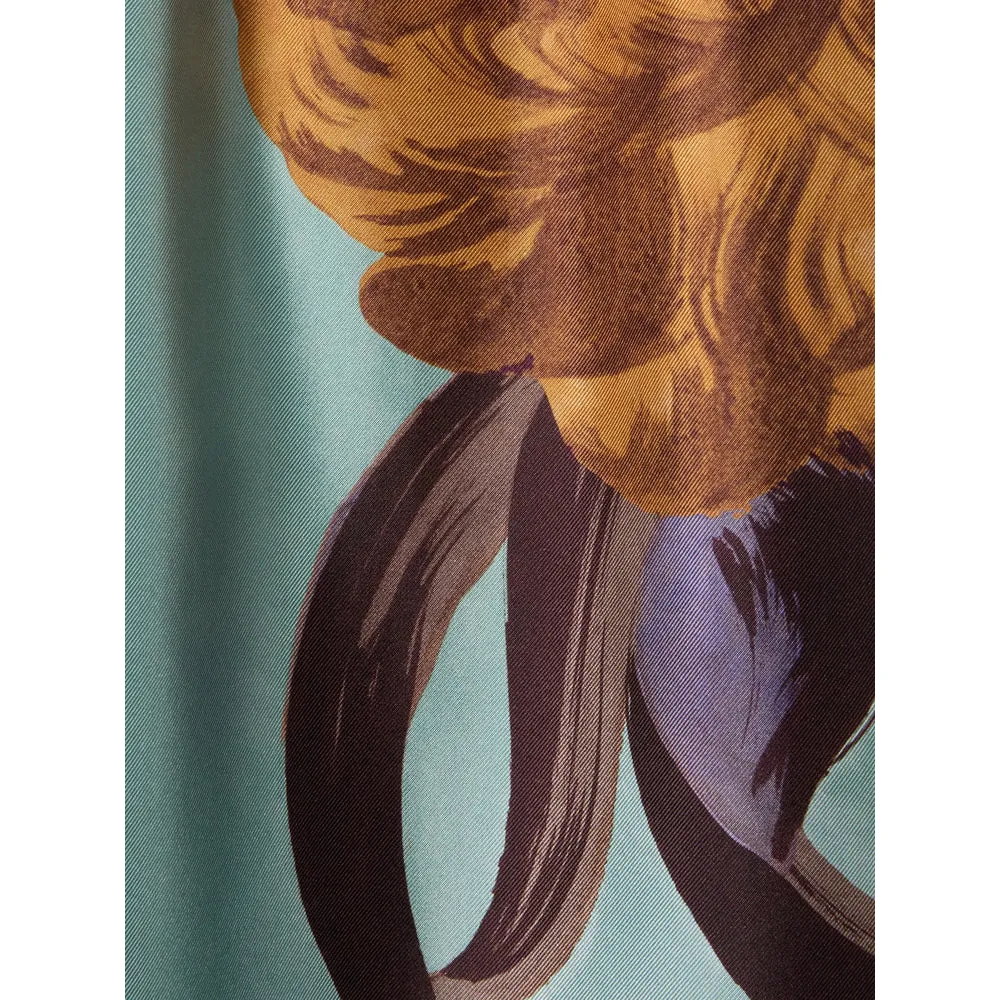 Blue Floral Print Trousers sold by Lord & Taylor product image thumbnail 3