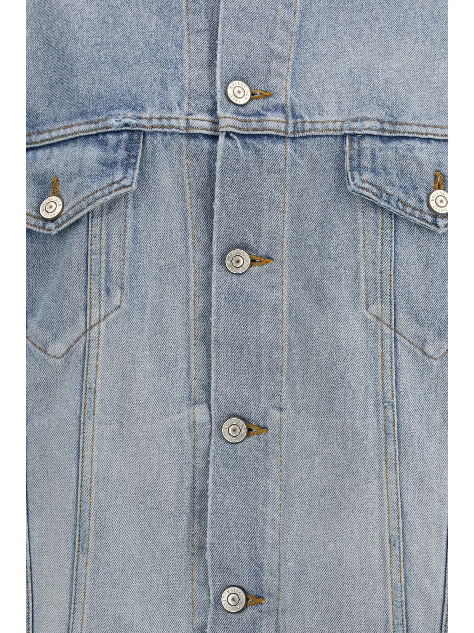 Denim Jacket Dirty Light Blue sold by Lord & Taylor product image thumbnail 2