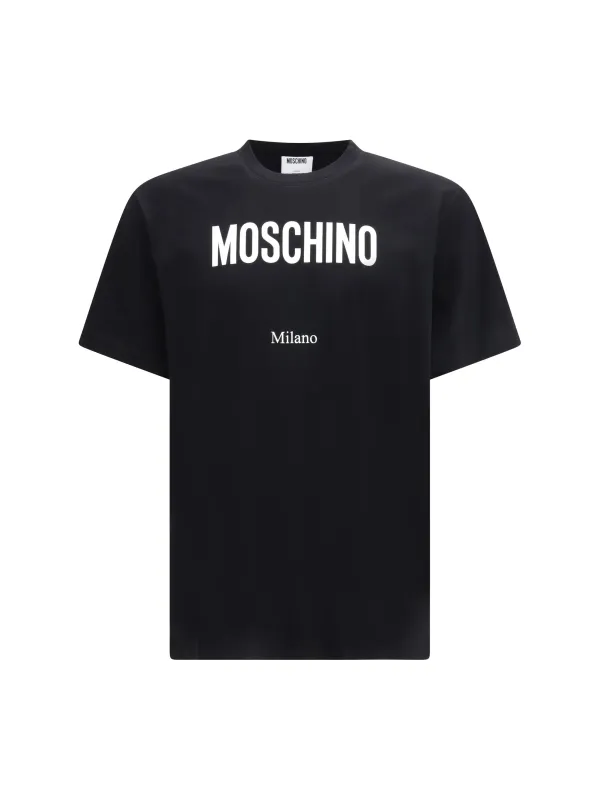 T-shirt Organic Cotton Black made by Moschino