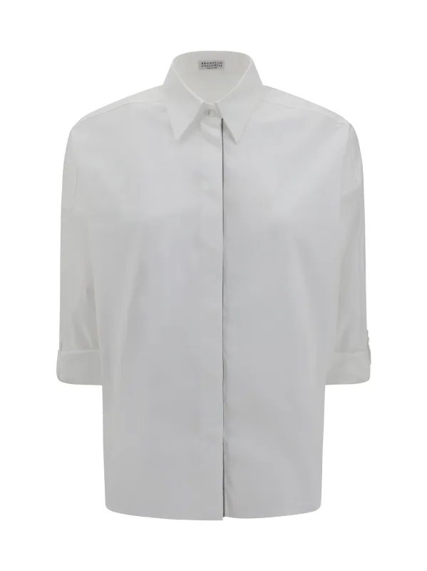 Shirt Monili White made by Brunello Cucinelli