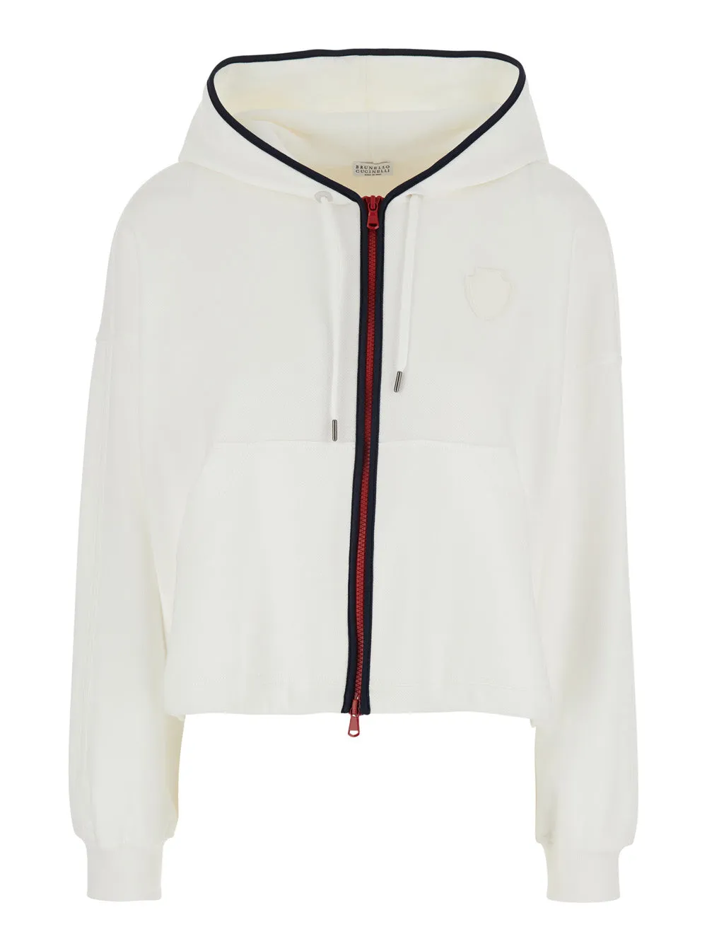 Hooded Sweatshirt MG927VT306 White sold by Lord & Taylor