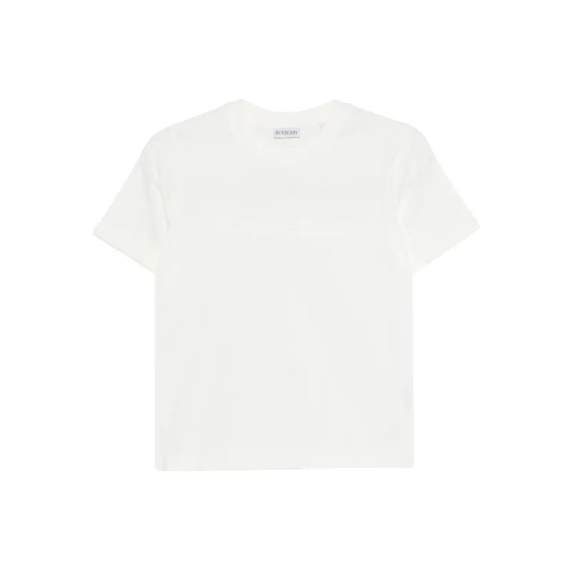 T-shirt White made by Burberry