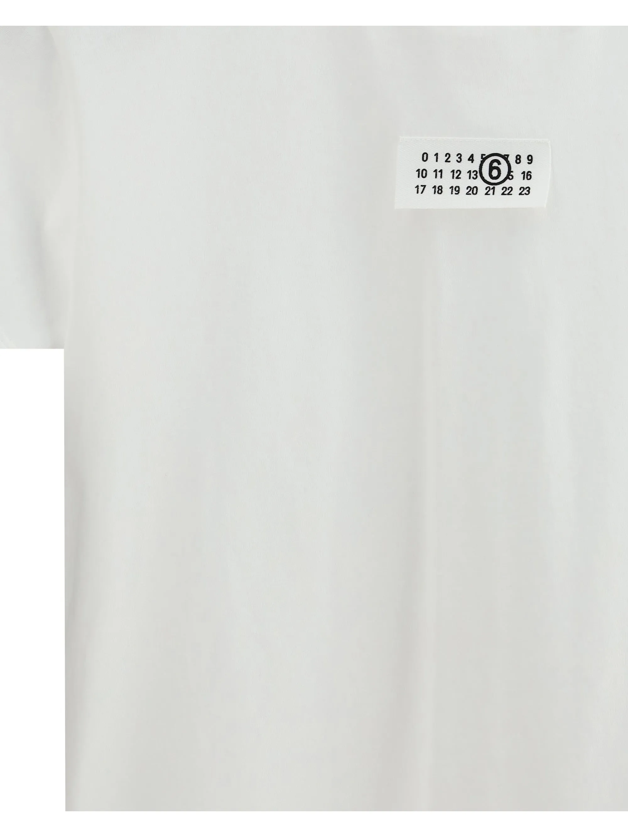 Cotton T-shirt Off White sold by Lord & Taylor product image thumbnail 3