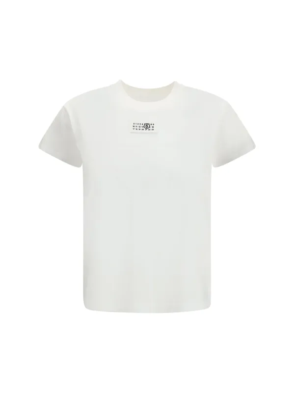 Cotton T-shirt Off White made by Maison Margiela