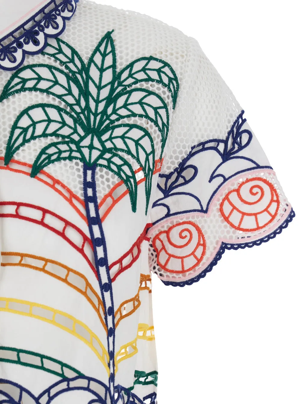 Shirt with Classic Collar, White Cotton sold by Lord & Taylor product image thumbnail 3