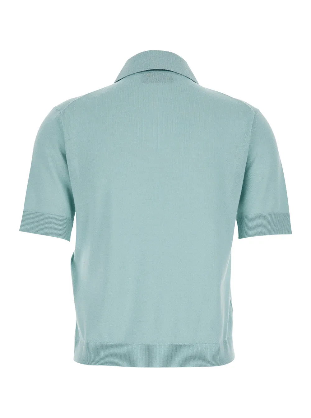 Polo Shirt, Light Blue Wool sold by Lord & Taylor product image thumbnail 2