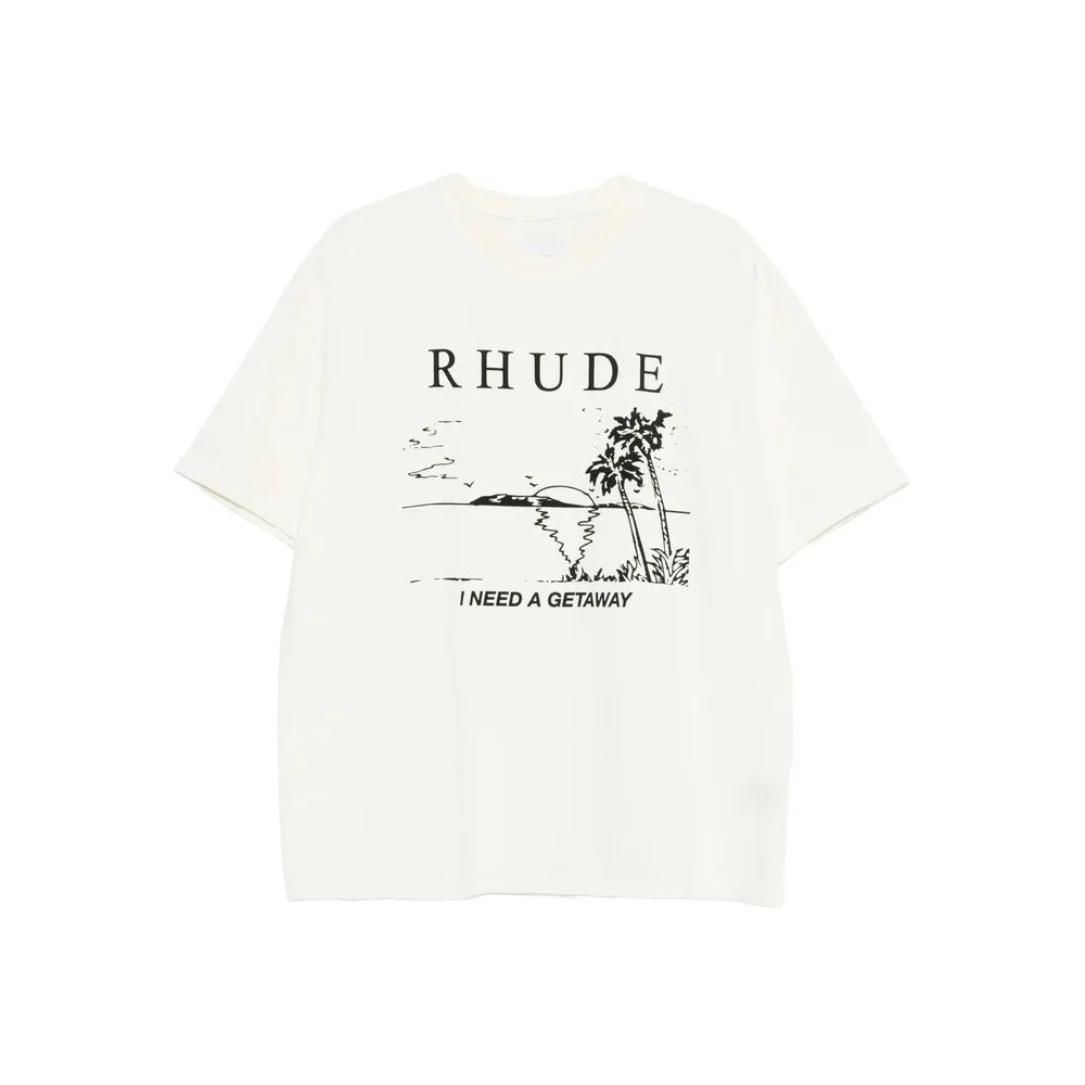 White Graphic Print T-Shirt sold by Lord & Taylor