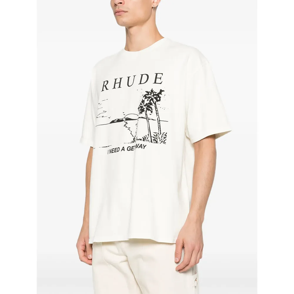 White Graphic Print T-Shirt sold by Lord & Taylor product image thumbnail 5