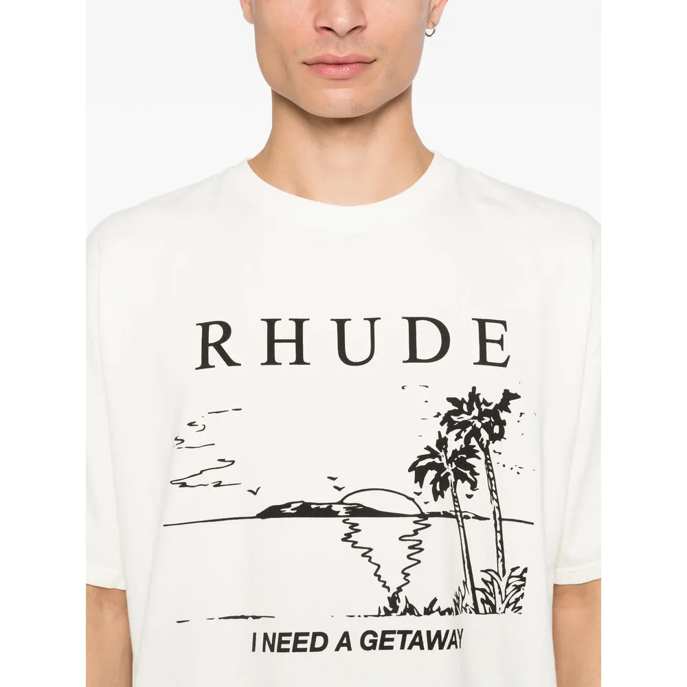 White Graphic Print T-Shirt sold by Lord & Taylor product image thumbnail 2