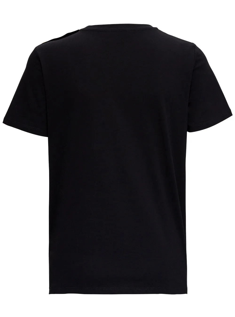 Black Crewneck T-Shirt with Logo Print sold by Lord & Taylor product image thumbnail 2