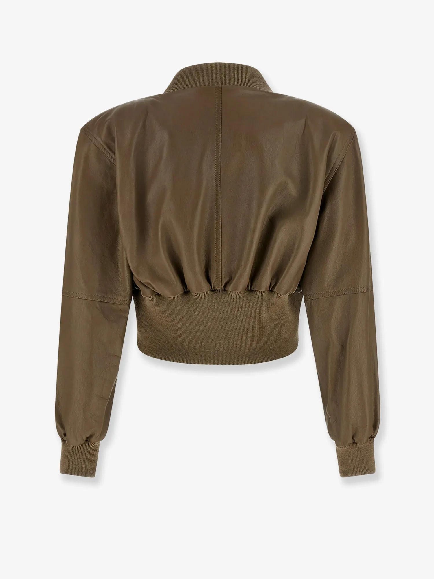 Leather Jacket Crop Fit Beige sold by Lord & Taylor product image thumbnail 2