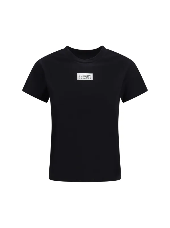 Cotton T-shirt Black made by Maison Margiela