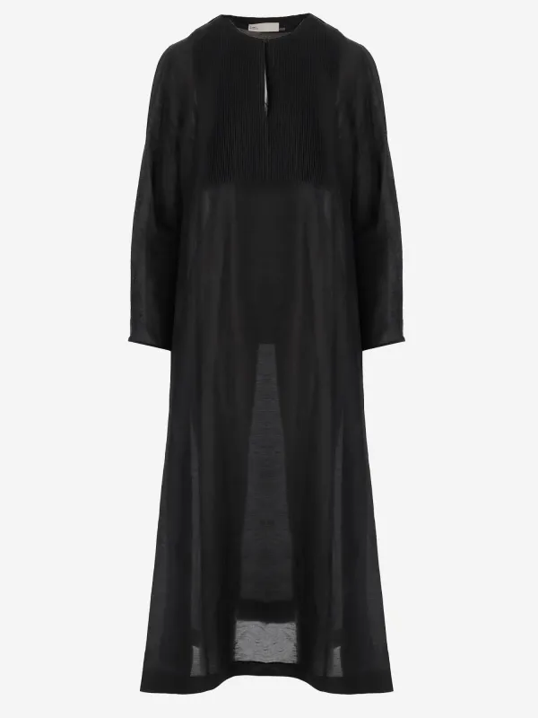 Long Semi-Transparent Dress made by Tory Burch