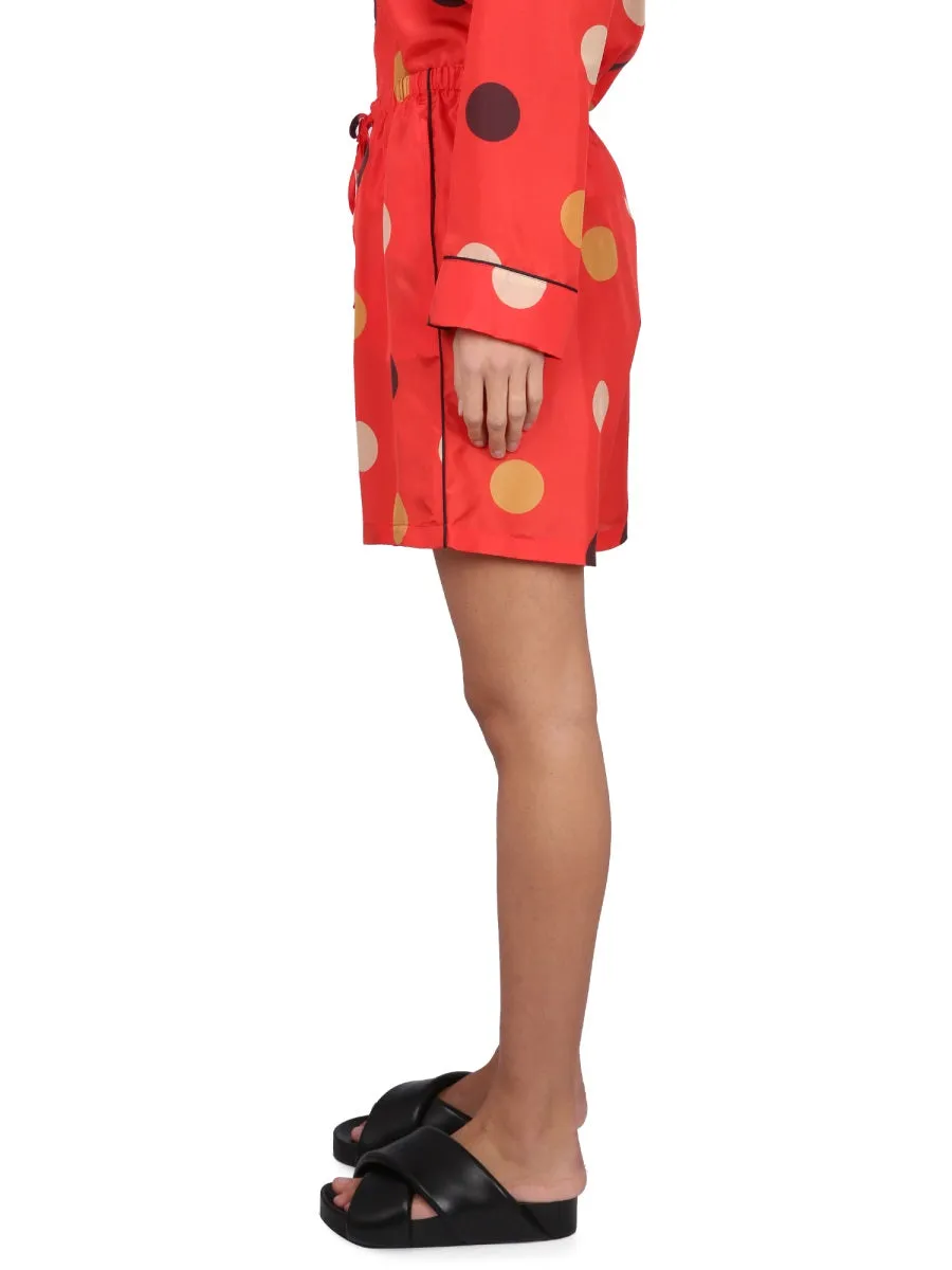 Silk Elastic Drawstring Shorts sold by Lord & Taylor product image thumbnail 3