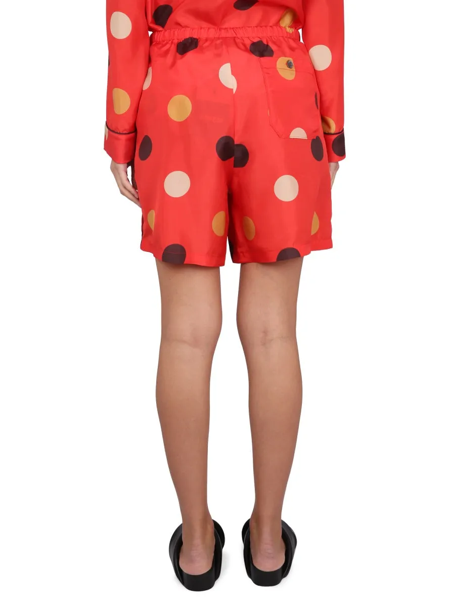 Silk Elastic Drawstring Shorts sold by Lord & Taylor product image thumbnail 4