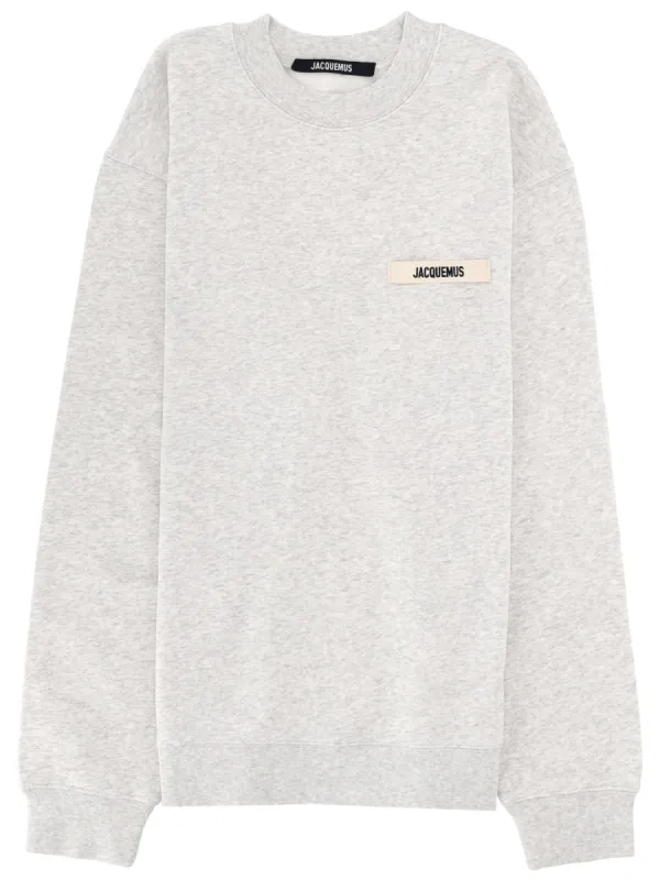 Grosgrain Logo Sweatshirt made by Jacquemus