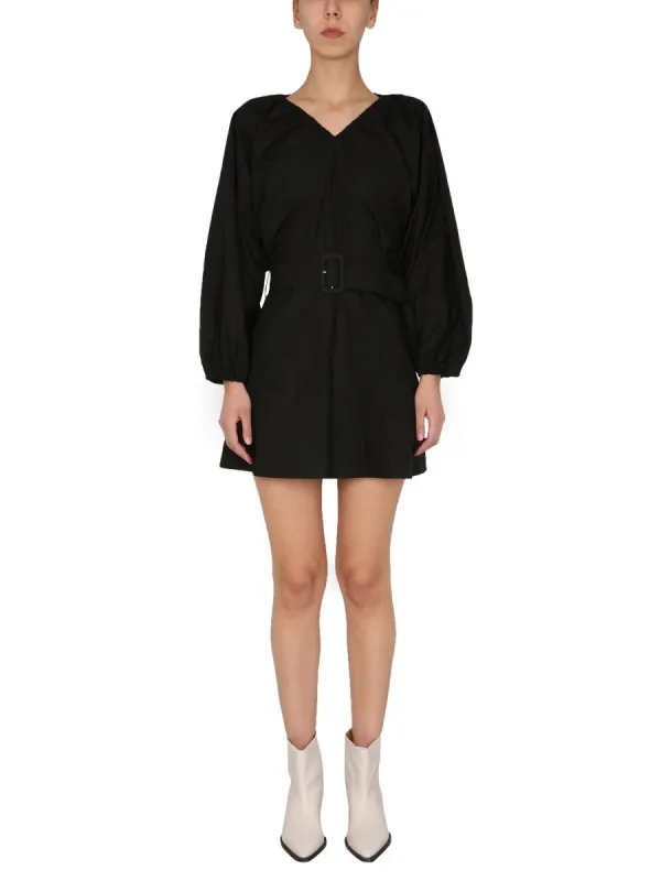 Balloon Sleeves Dress made by Patou