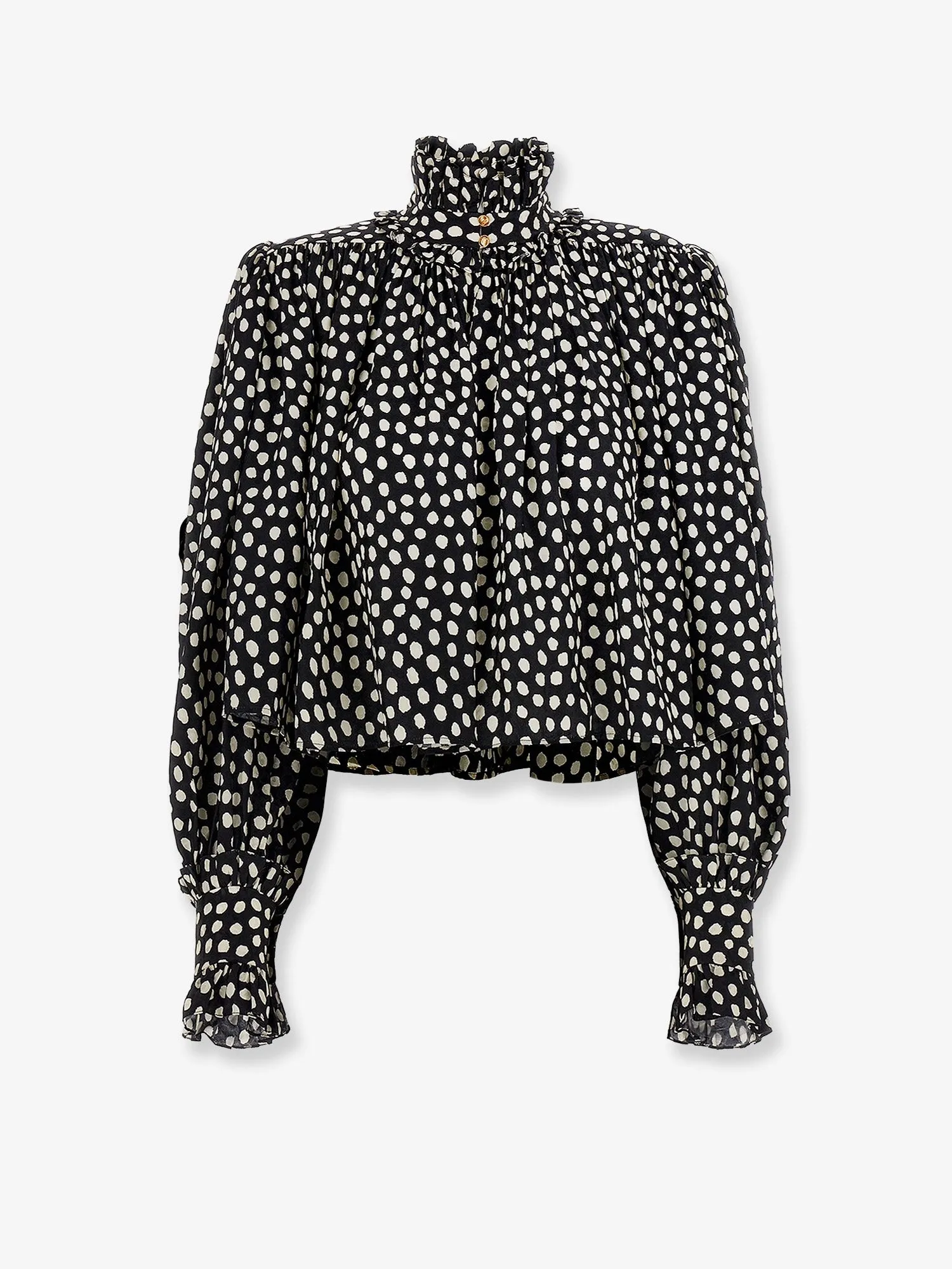 Polka-Dots Silk Shirt sold by Lord & Taylor