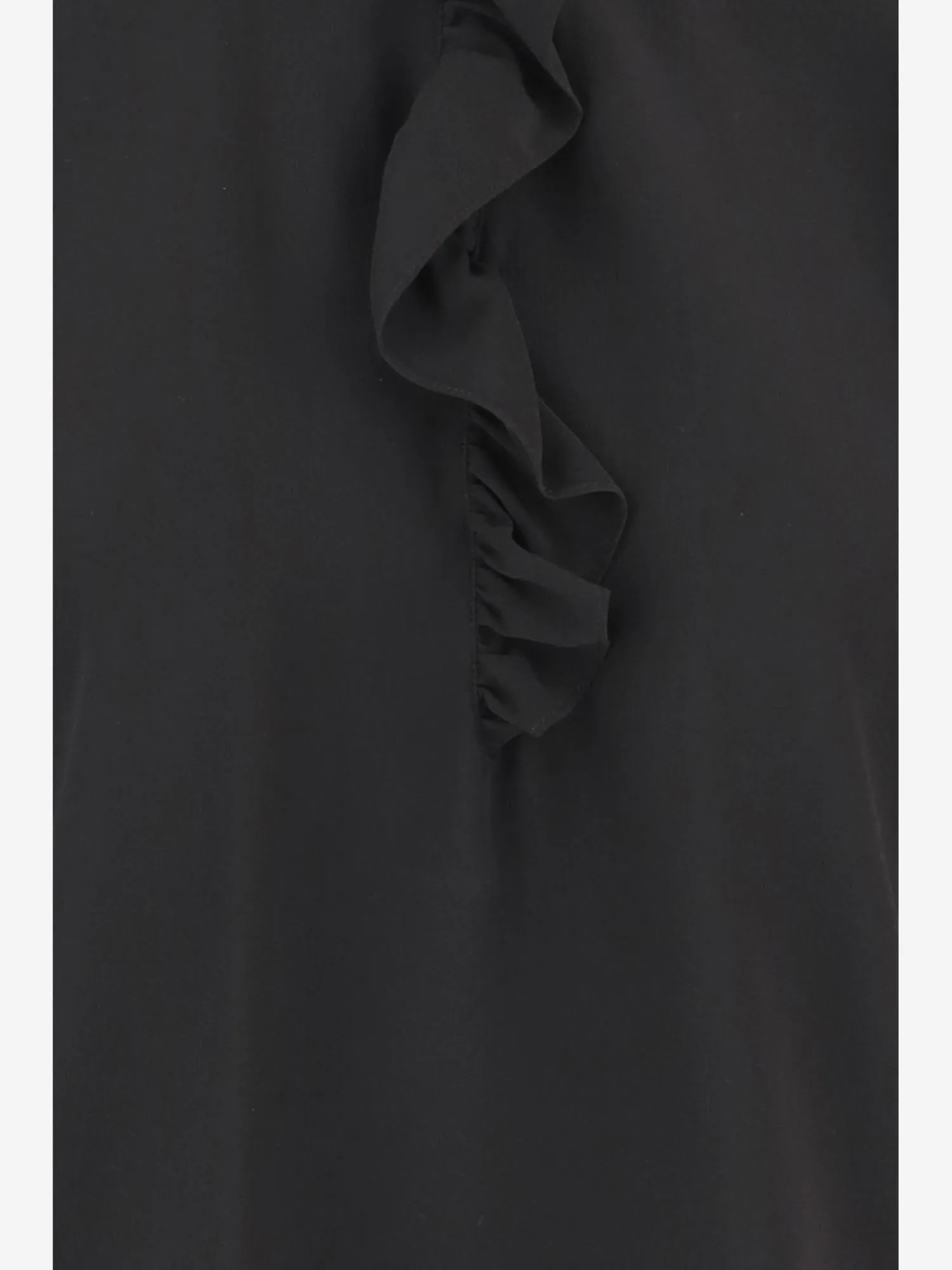 Short-Sleeved Ruffled Top in Crêpe de Chine sold by Lord & Taylor product image thumbnail 2