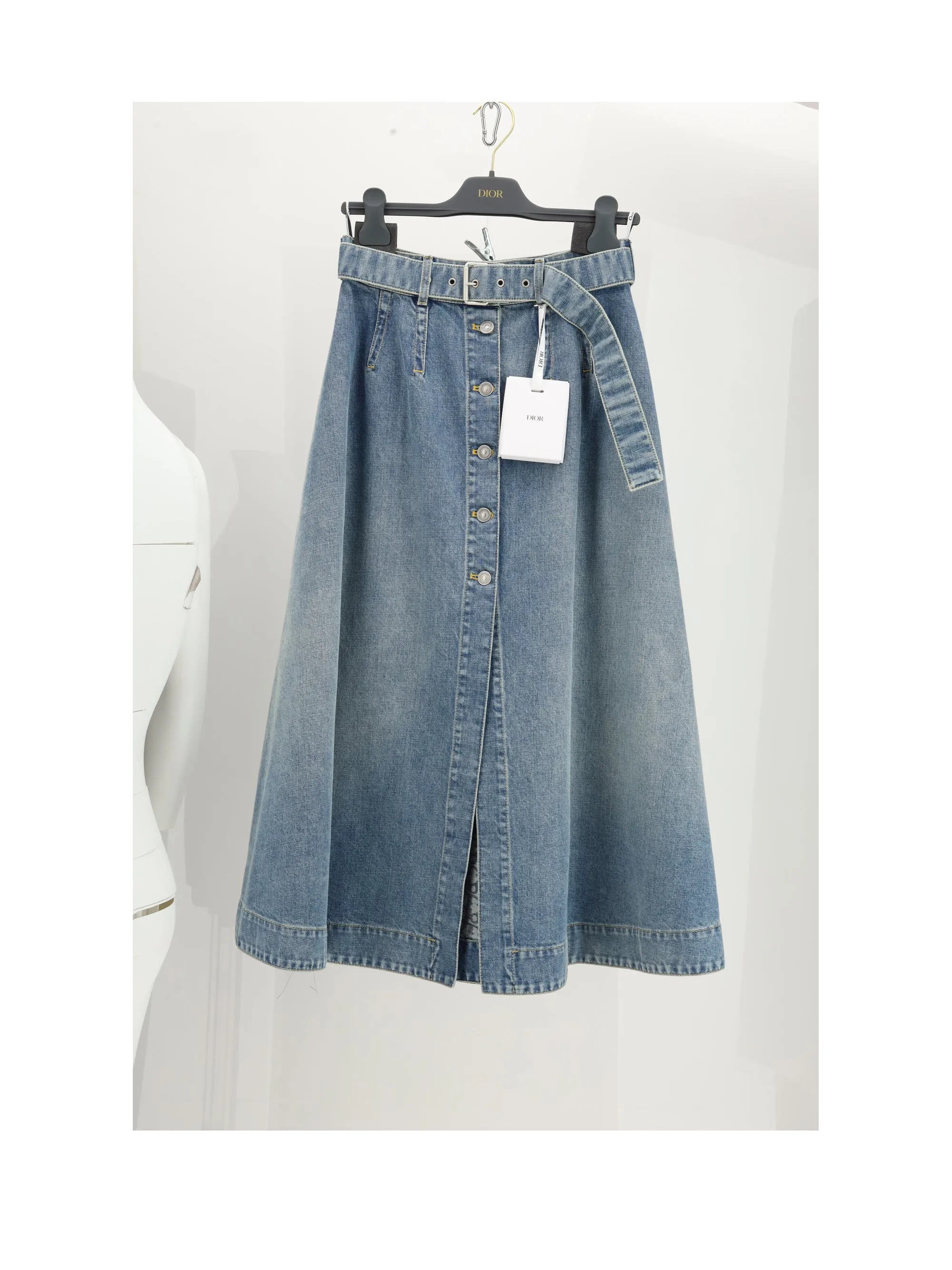 Skirt ETH-JUPE Denim Blue sold by Lord & Taylor