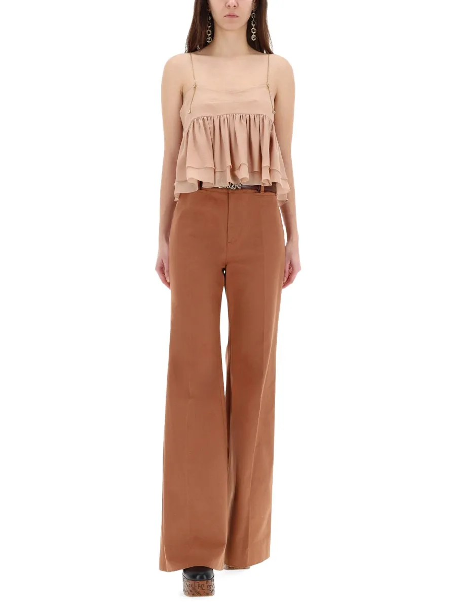 High-Waisted Flared Pants sold by Lord & Taylor product image thumbnail 2