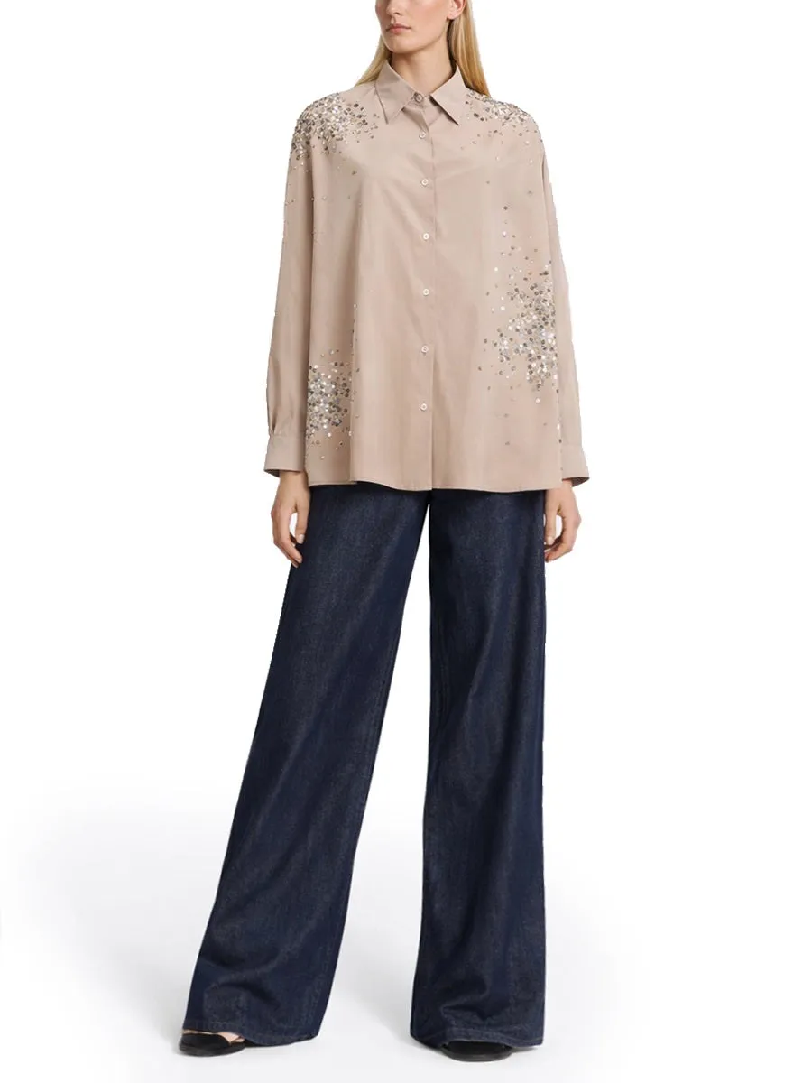 Shirt Casia Powder with Rhinestones sold by Lord & Taylor product image thumbnail 3