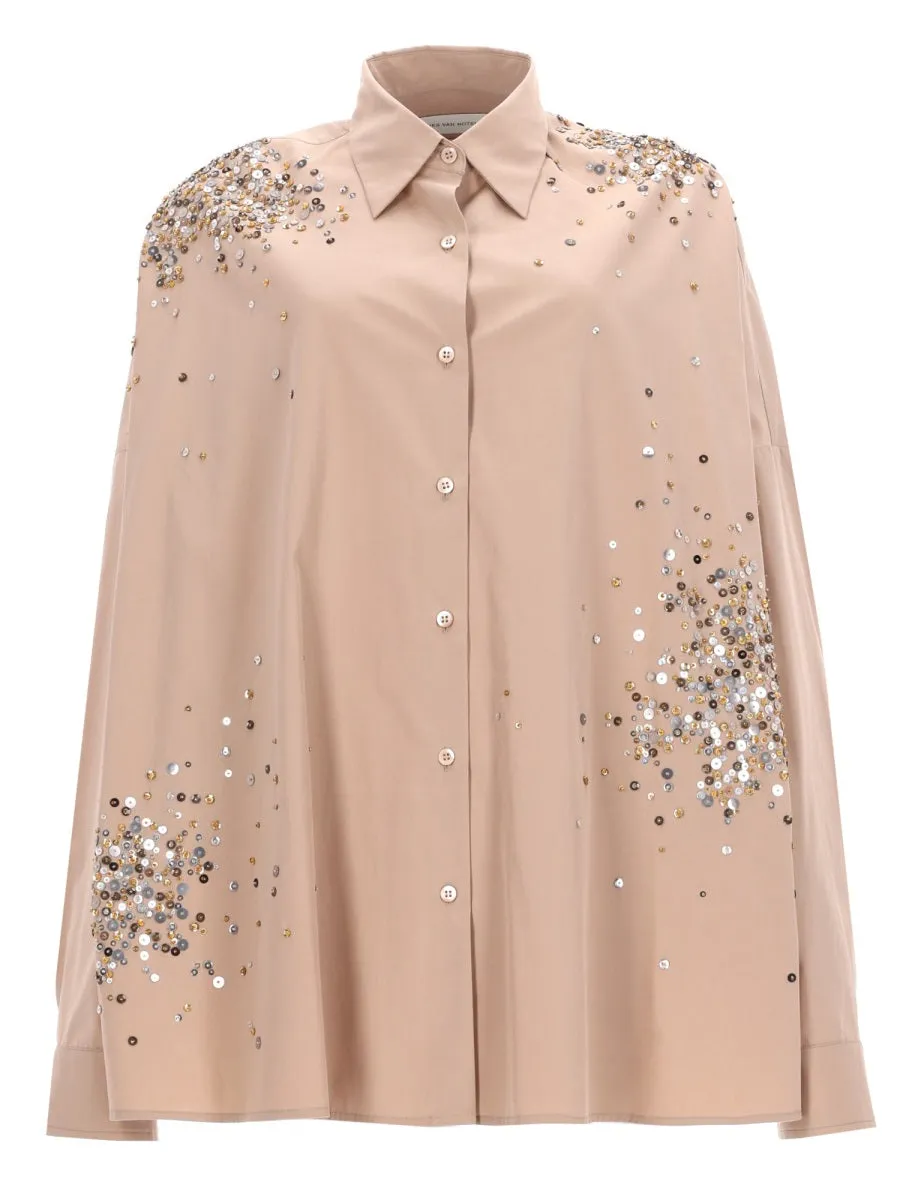 Shirt Casia Powder with Rhinestones sold by Lord & Taylor