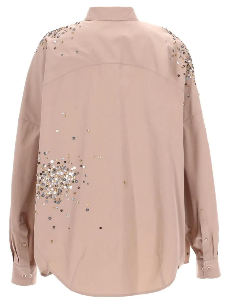 Shirt Casia Powder with Rhinestones sold by Lord & Taylor product image thumbnail 2