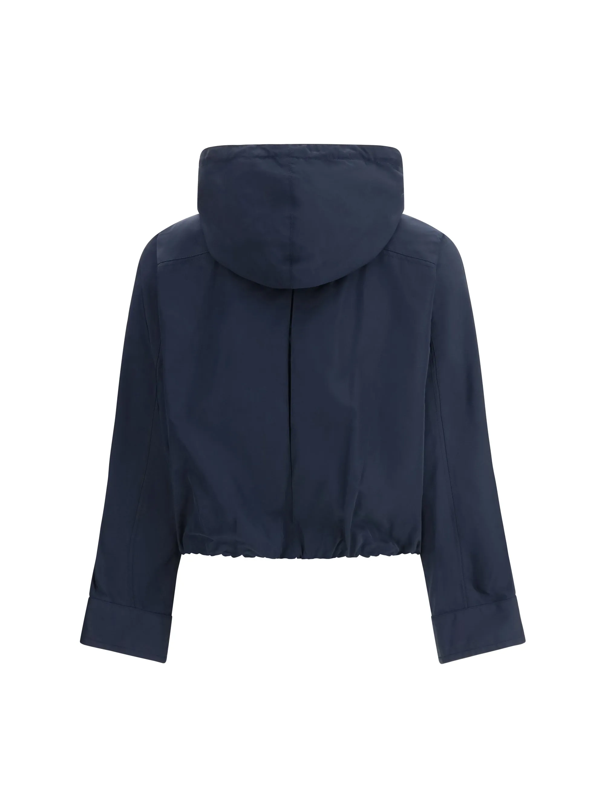 Hooded Windjacket Silk Radzimir Navy sold by Lord & Taylor product image thumbnail 3