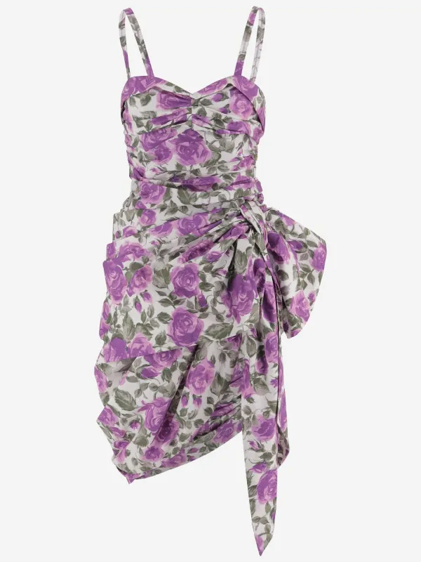 Midi Dress in Cotton Poplin made by Chloe