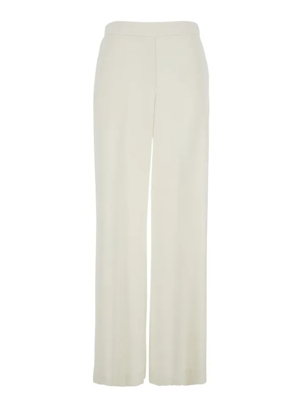 Wide-Leg Pants White made by P.A.R.O.S.H.