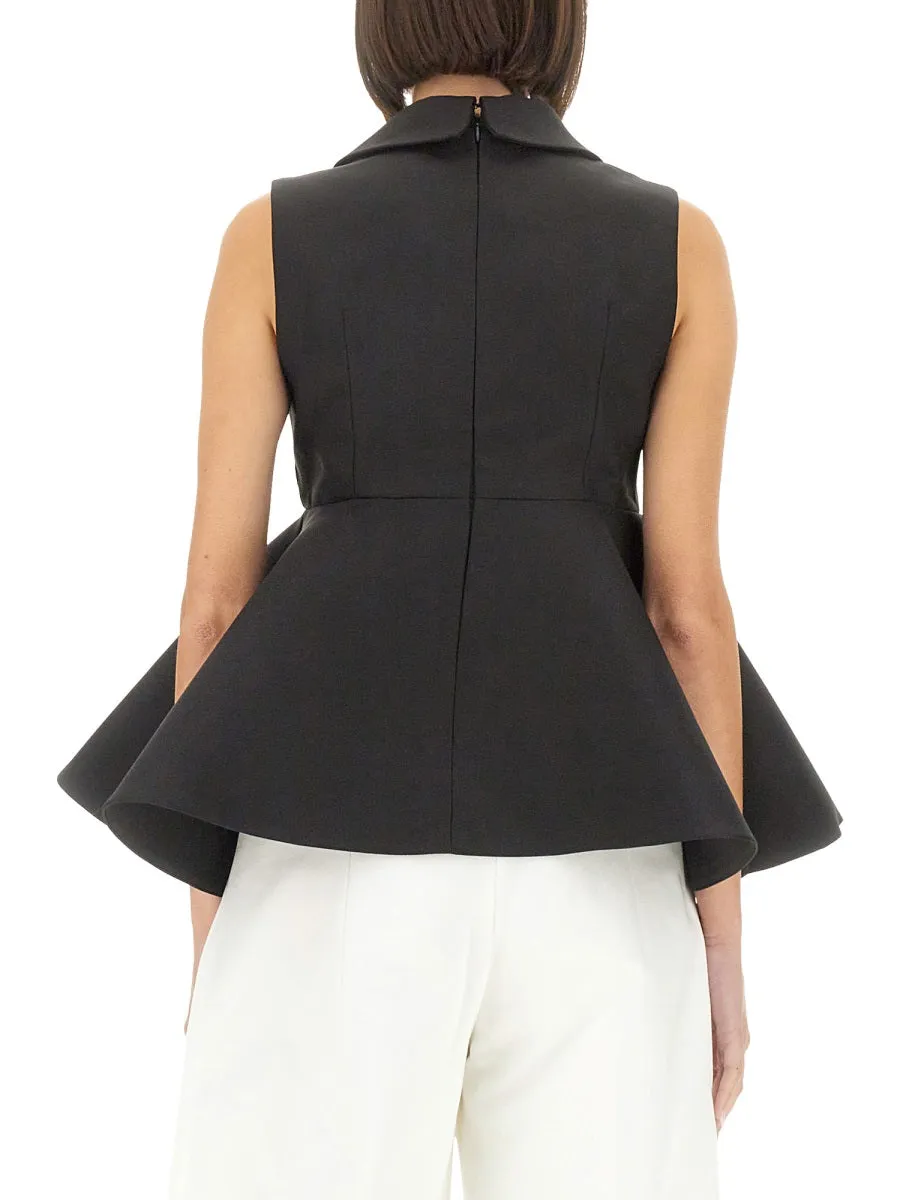 Black Shoulder Top sold by Lord & Taylor product image thumbnail 2