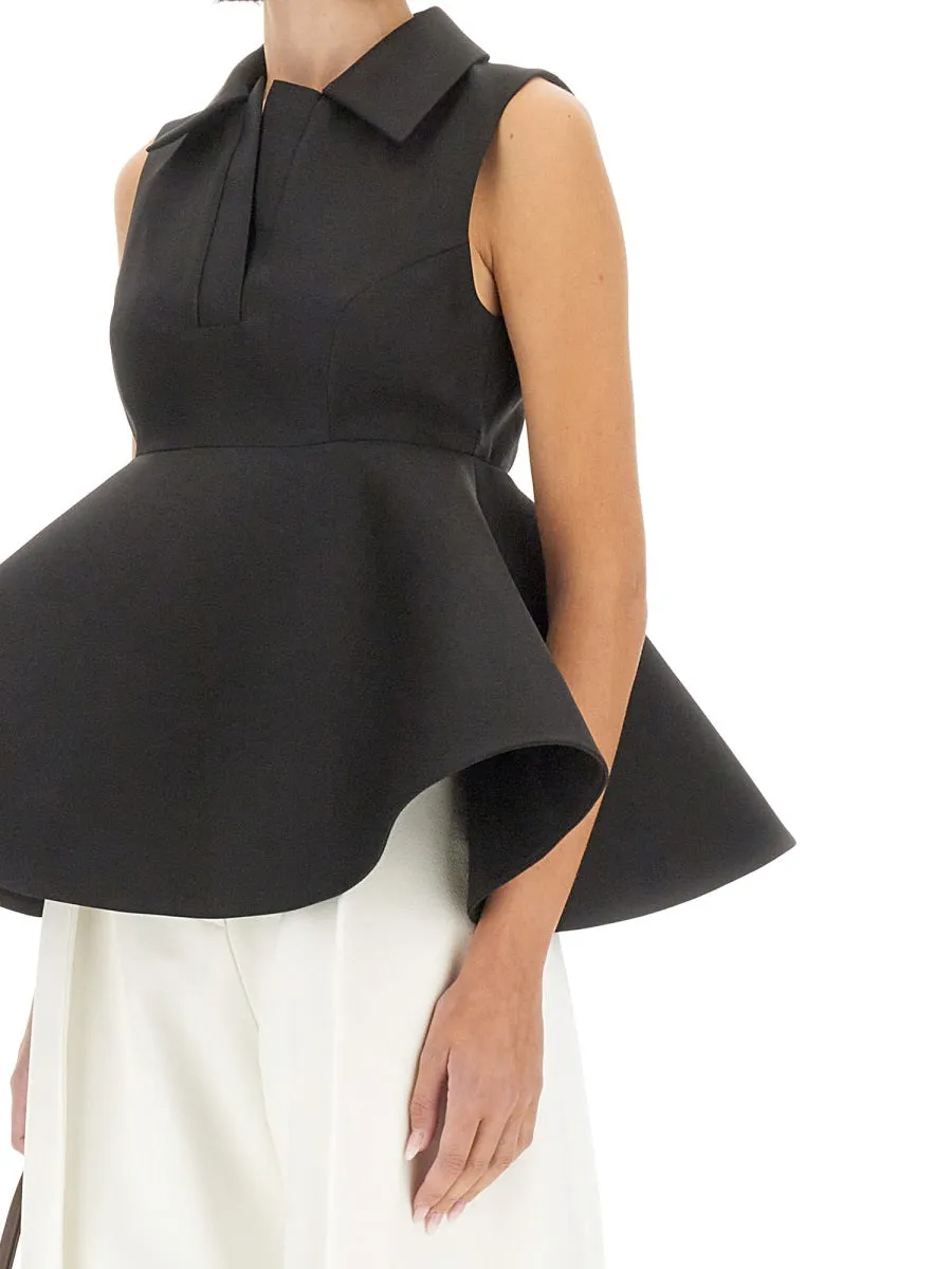 Black Shoulder Top sold by Lord & Taylor product image thumbnail 3
