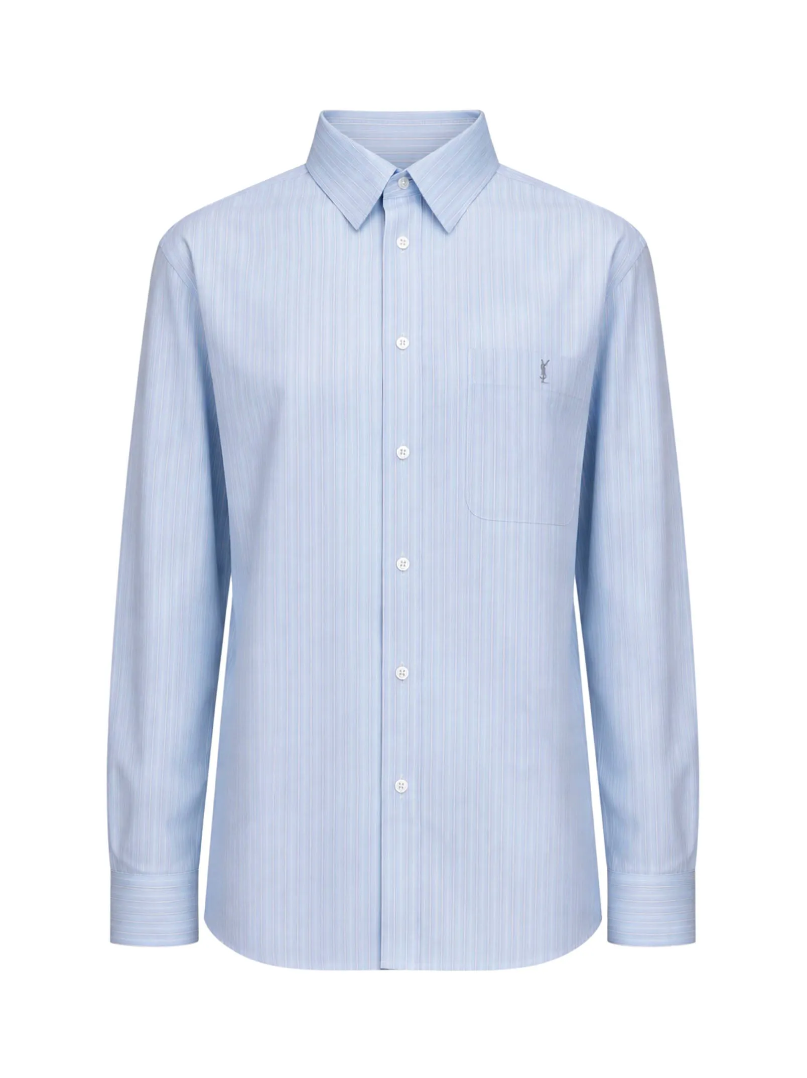 Shirt Cassandre Light Blue Cotton Poplin sold by Lord & Taylor