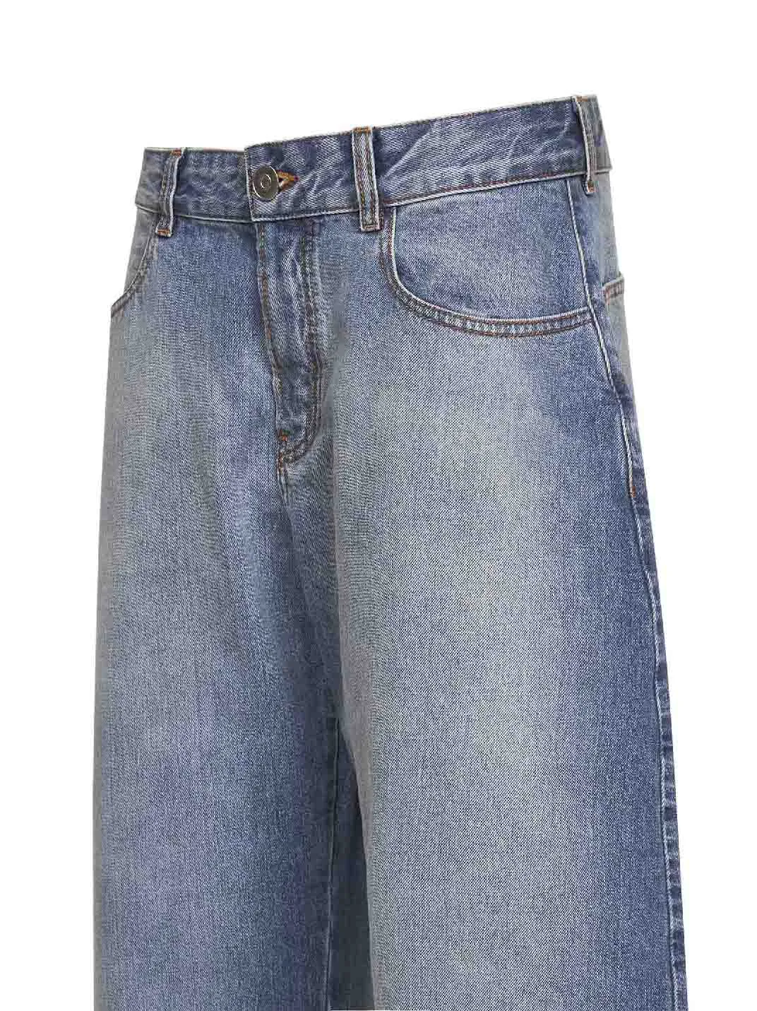 Jeans Low-Rise Light Blue sold by Lord & Taylor product image thumbnail 3