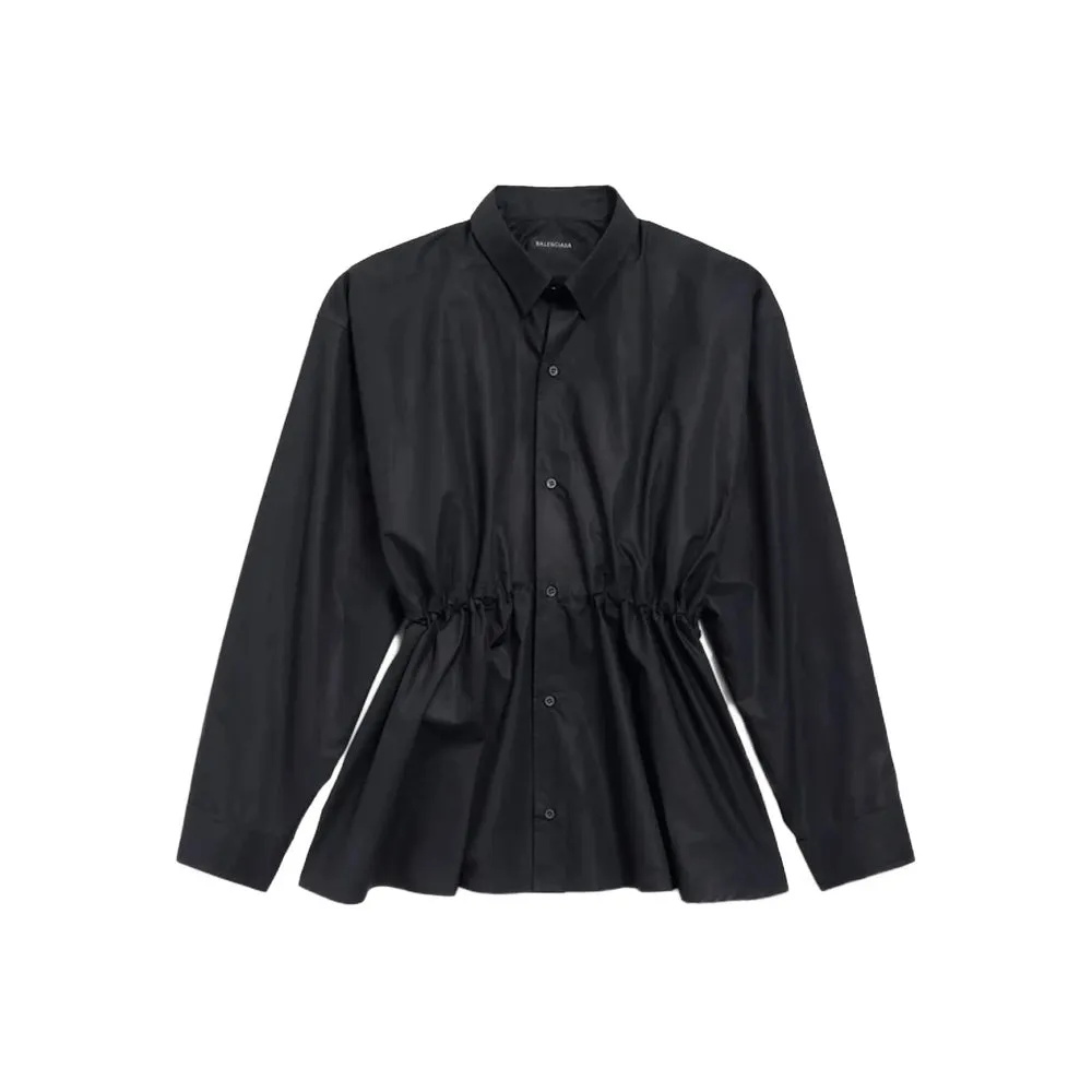 Shirt Black Cotton sold by Lord & Taylor