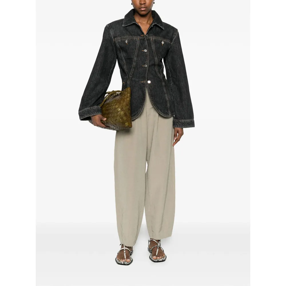 Classic Black Denim Jacket sold by Lord & Taylor product image thumbnail 3