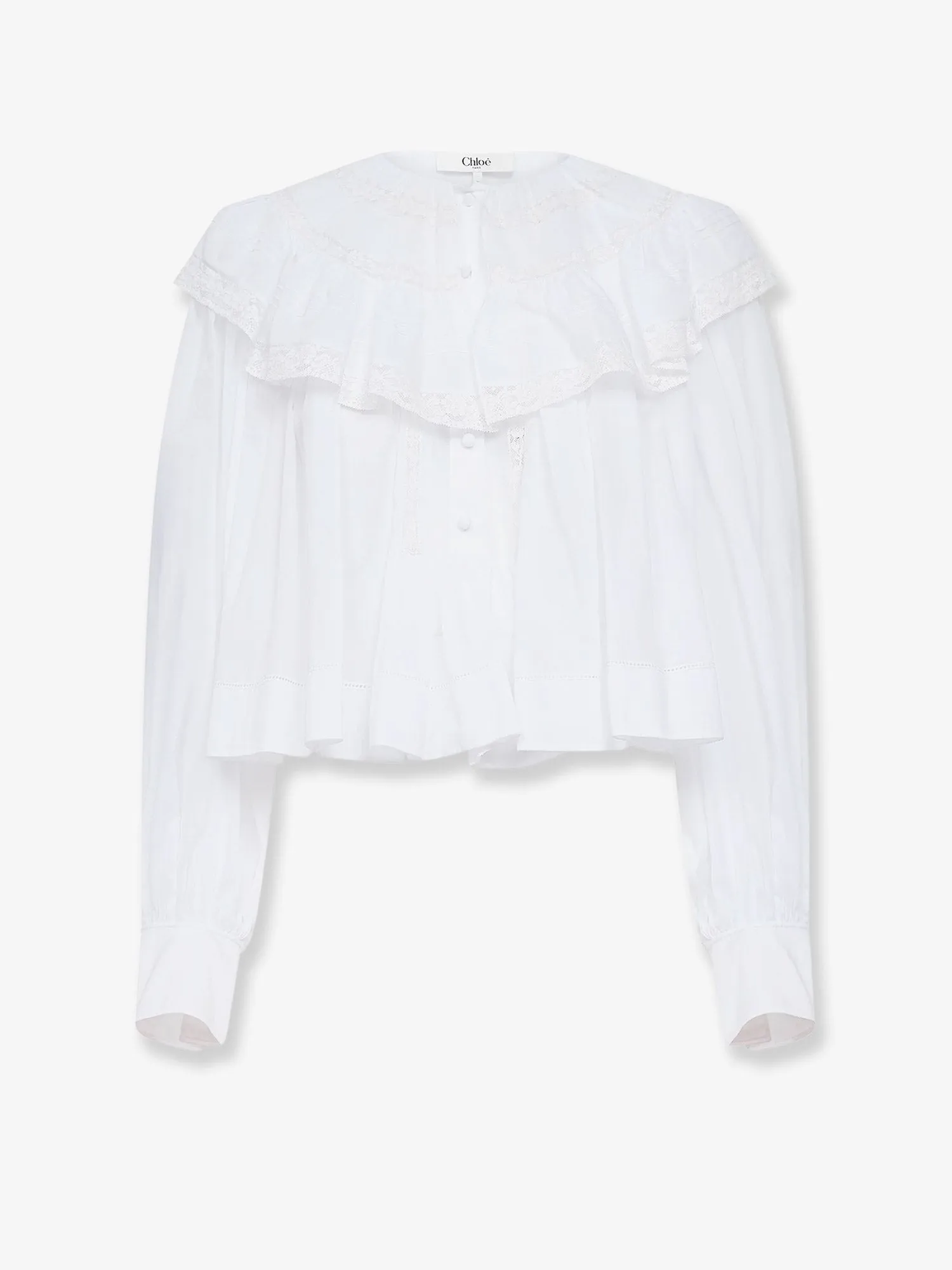 Cotton Shirt White sold by Lord & Taylor