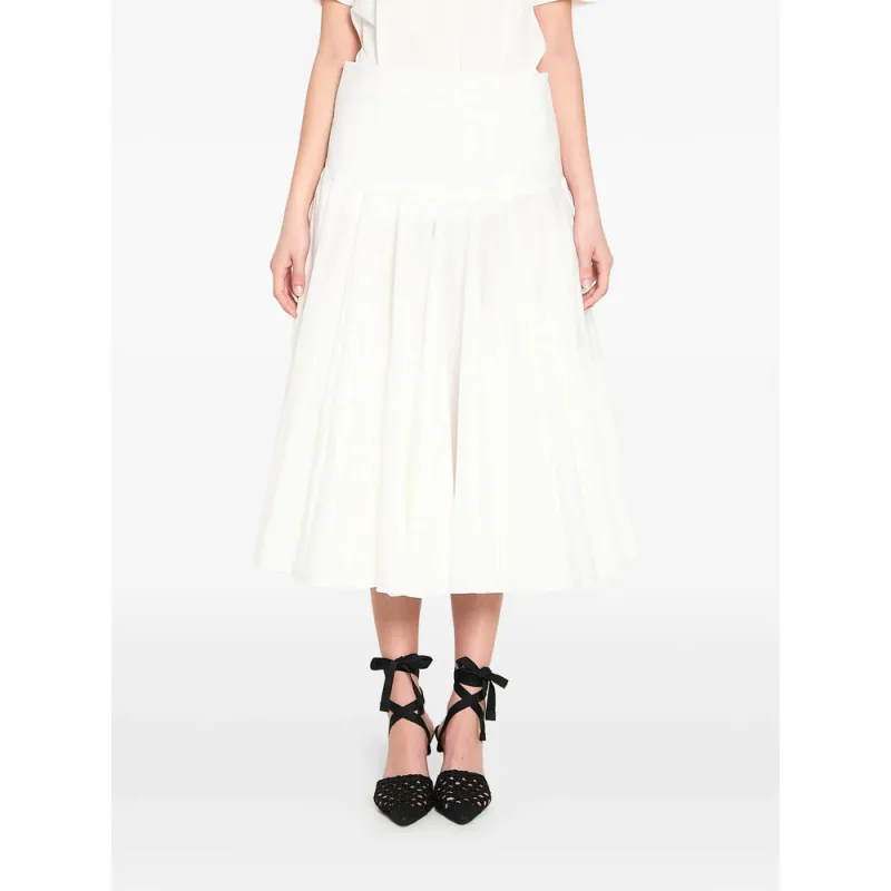 Skirt Draped White made by Jacquemus