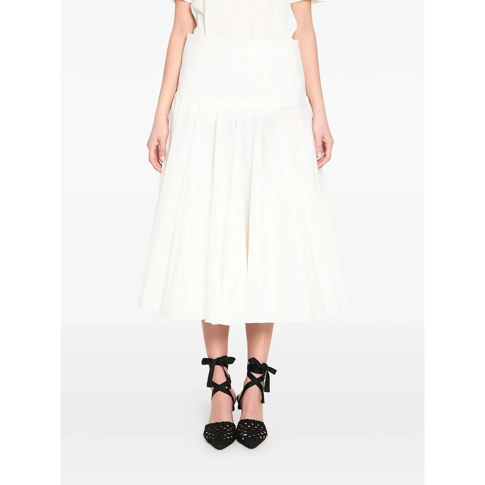 Skirt Draped White sold by Lord & Taylor