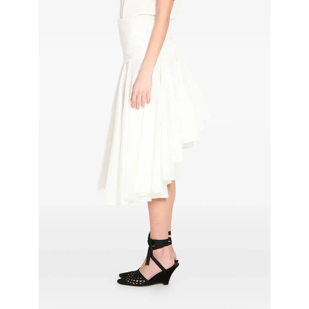Skirt Draped White sold by Lord & Taylor product image thumbnail 3