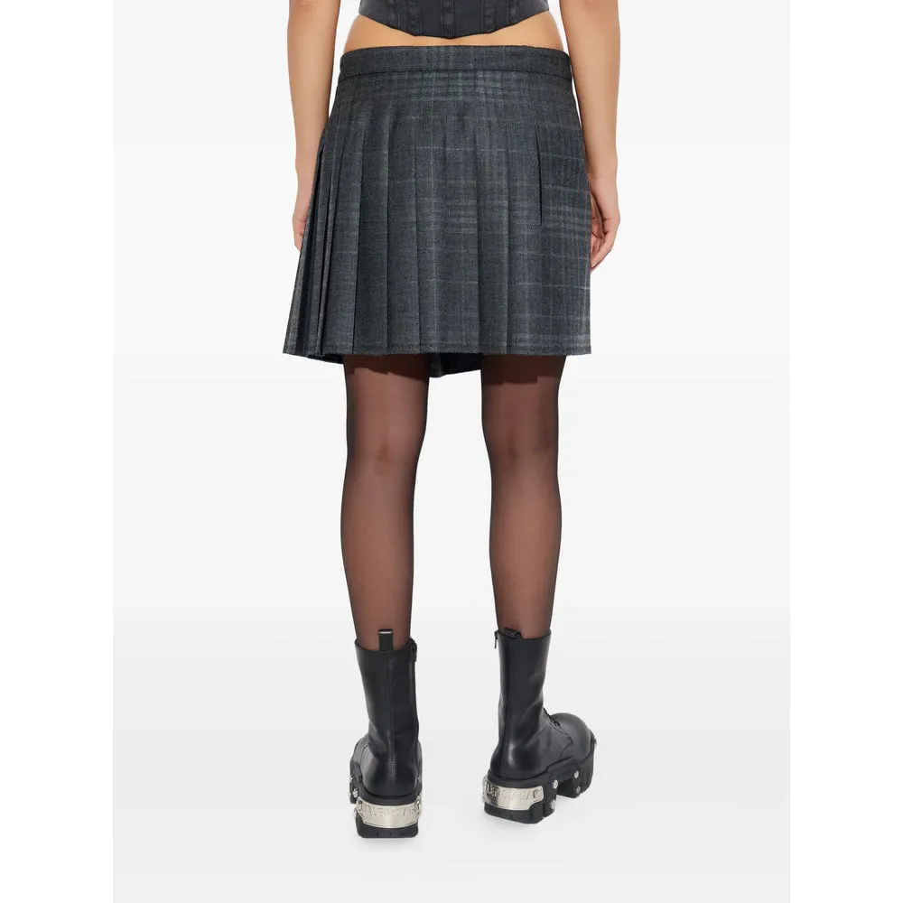 Skirt Pleated Wool Grey sold by Lord & Taylor product image thumbnail 3