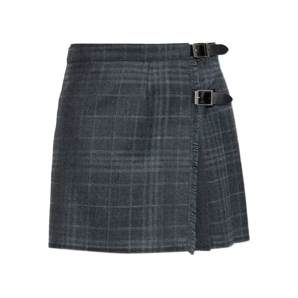 Skirt Pleated Wool Grey sold by Lord & Taylor product image thumbnail 4