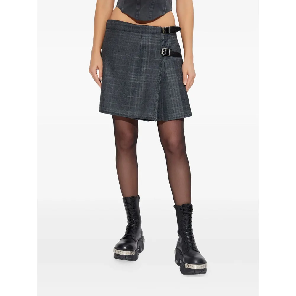 Skirt Pleated Wool Grey sold by Lord & Taylor